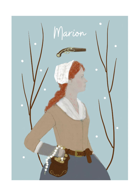 Carte postale Marion
